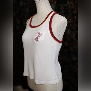 Peanuts Snoopy Skateboard Vintage Ringer Tank